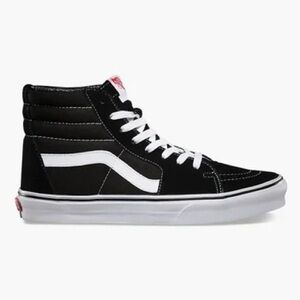 VANS Sk8-Hi Black & White Shoes